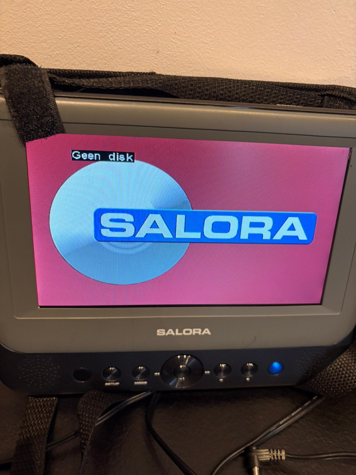 Salora dvd speler voor in de auton, Audio, Tv en Foto, Dvd-spelers, Gebruikt, Draagbaar, Ophalen of Verzenden, Overige merken