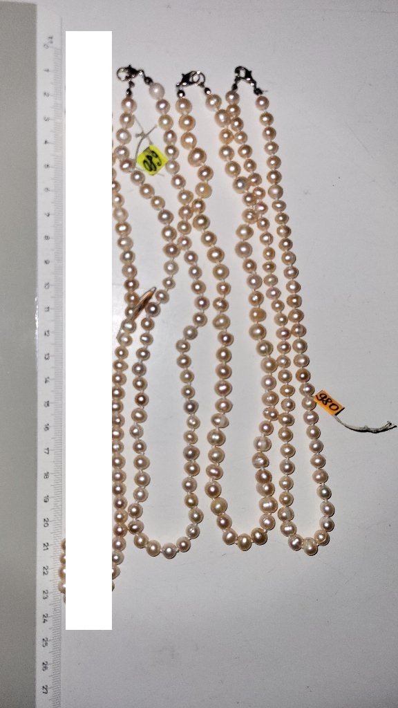 Natuurlijke Parel Ketting Armband ZOETWATERPARELS Oorbellen, Sieraden, Tassen en Uiterlijk, Edelstenen, Nieuw, Ophalen of Verzenden