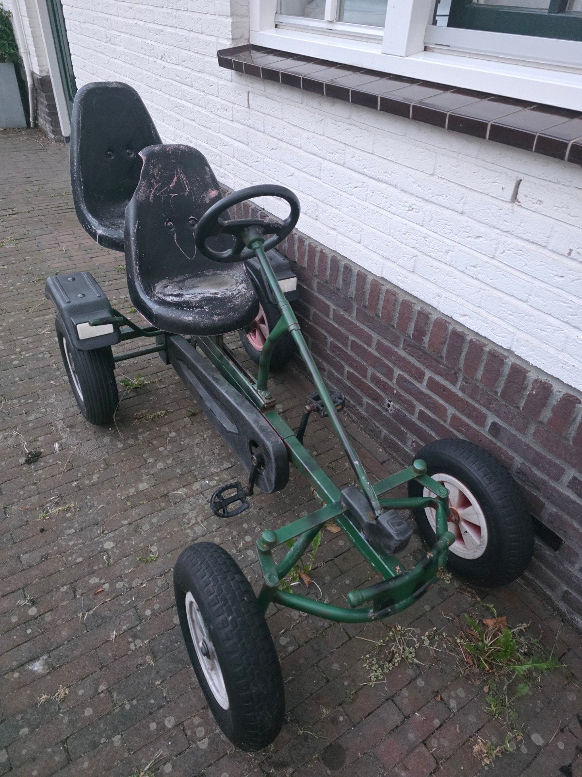 Mammoet skelter met duozit - Groen, Ophalen, Gebruikt, Mammoet, Duozit