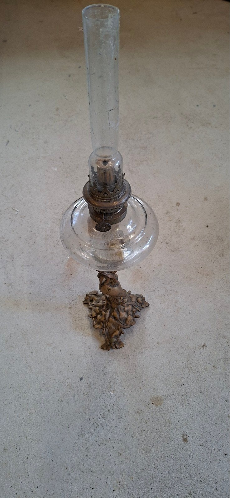 olielamp oud, Ophalen of Verzenden