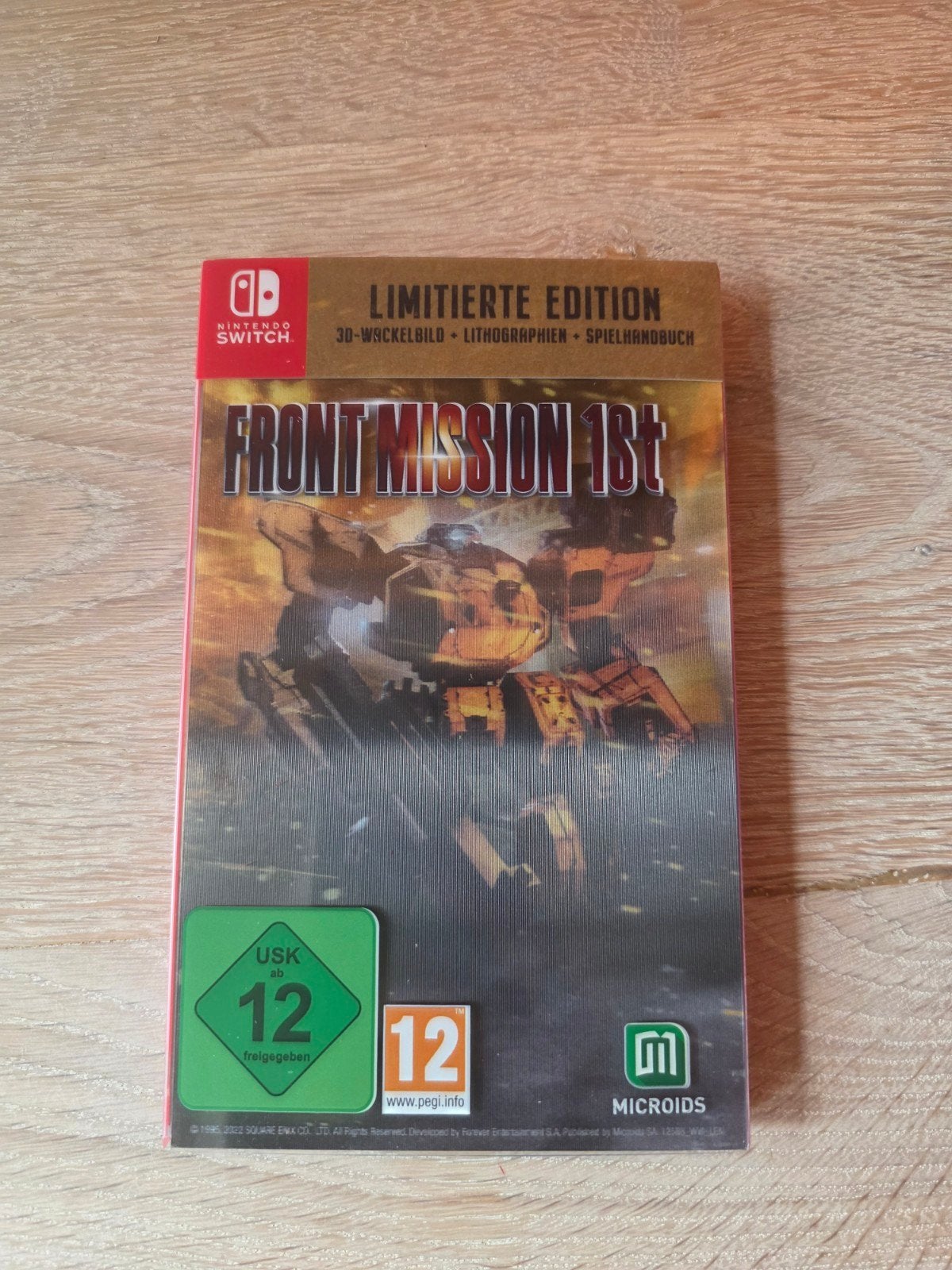 Front Mission 1st Limited Edition [Nintendo Switch], 1 speler, Ophalen of Verzenden, Zo goed als nieuw, Strategie en Constructie