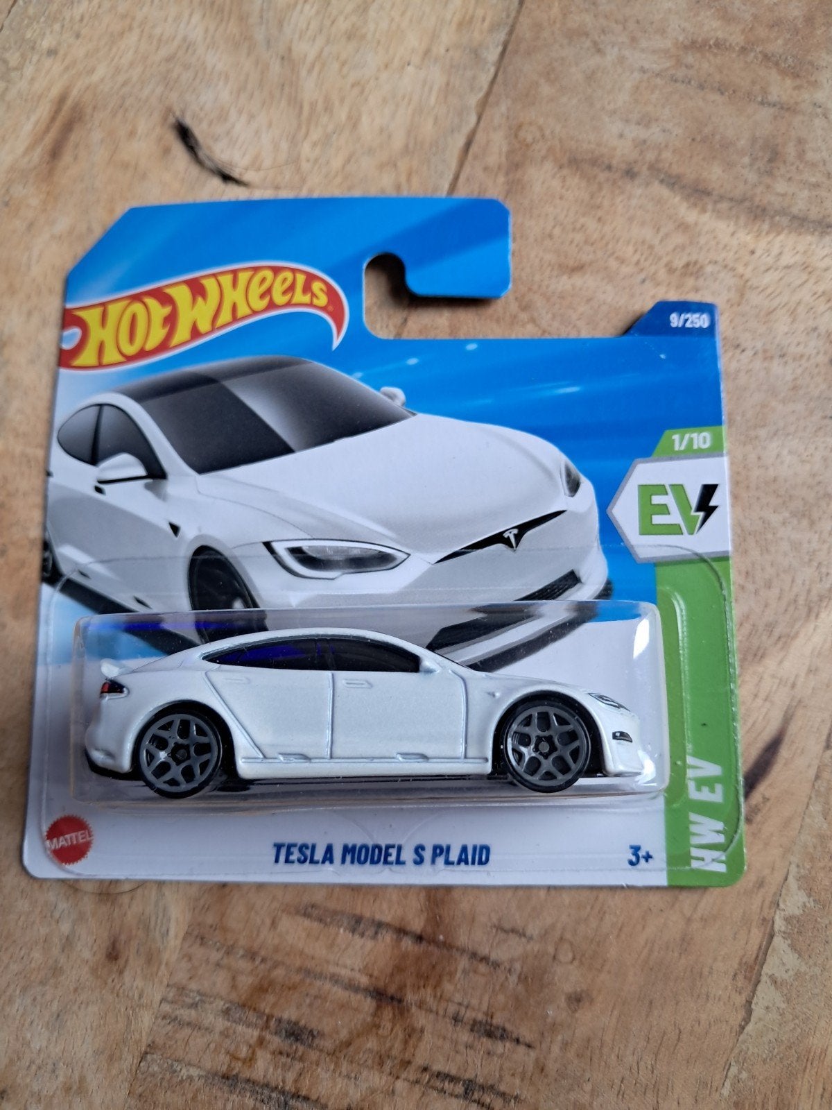 Hot Wheels Tesla Model S Plaid wit nieuw in verpakking, Ophalen of Verzenden, Nieuw, Auto