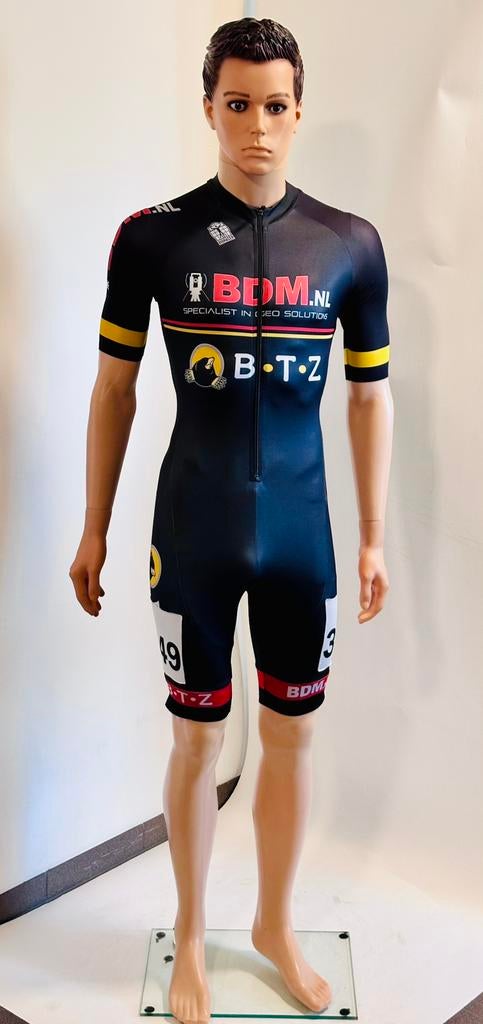 Skeelerkleding skeelerpak snelpak speedsuit maat M Bioracer, Ophalen of Verzenden, Zo goed als nieuw, Bescherming
