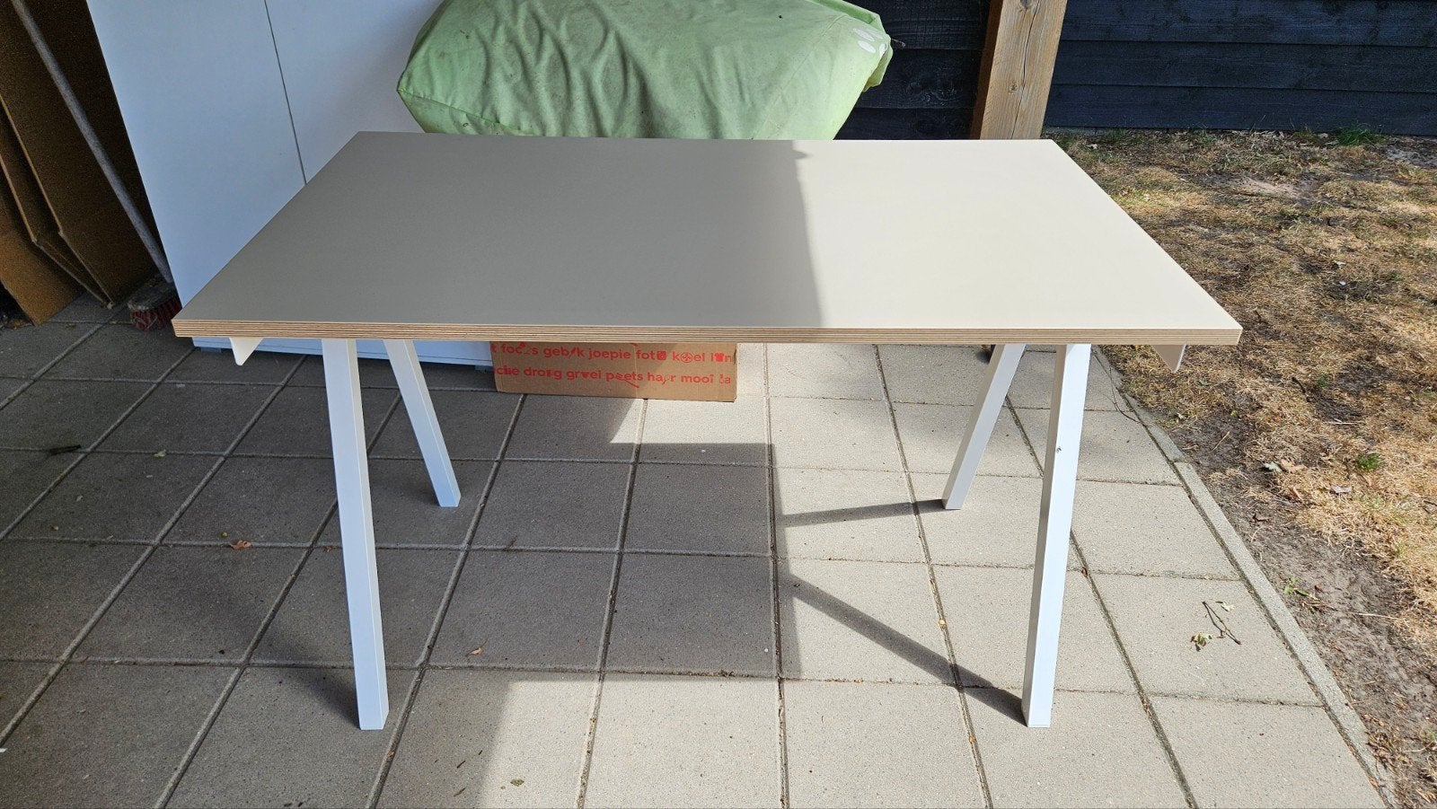 Ikea Trotten Bureau 120x70cm, Huis en Inrichting, Ophalen, Gebruikt, Hout, Computerbureau