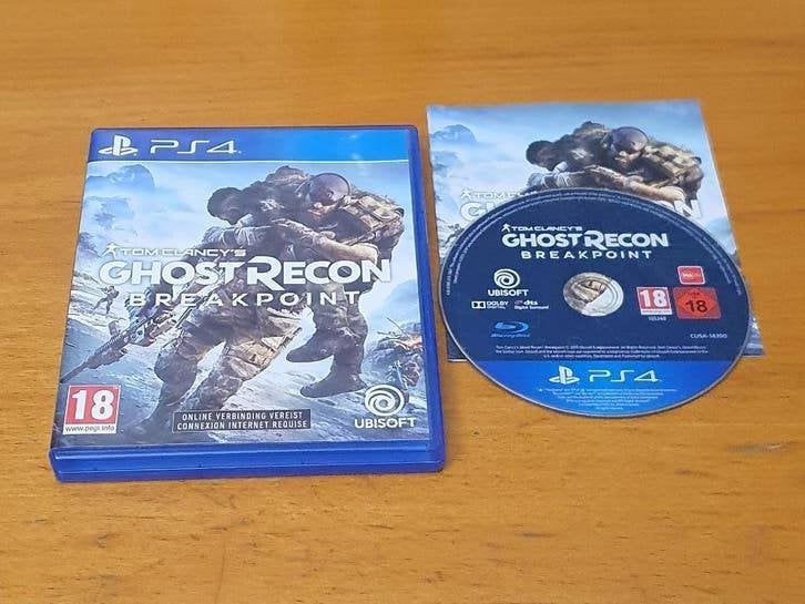PS4 | Tom Clancy's Ghost Recon Breakpoint, Gebruikt, Vanaf 18 jaar, Shooter, 1 speler