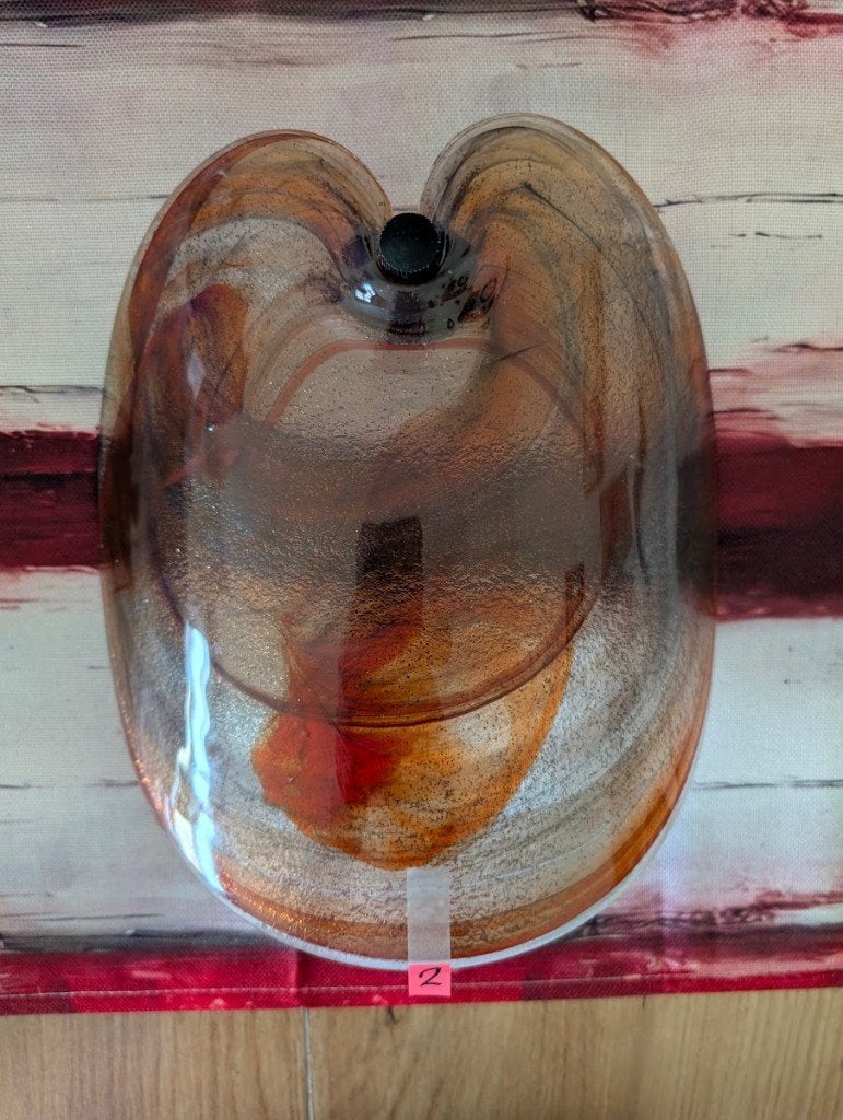 PER LÜTKEN Holmegaard lampe., Huis en Inrichting, Met schakelaar, Verzenden, E14 (klein), Meerkleurig
