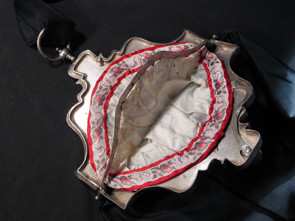 Beugeltas antiek zilver A. Verroen, Gouda 1812. 1345, Ophalen of Verzenden, Zilver
