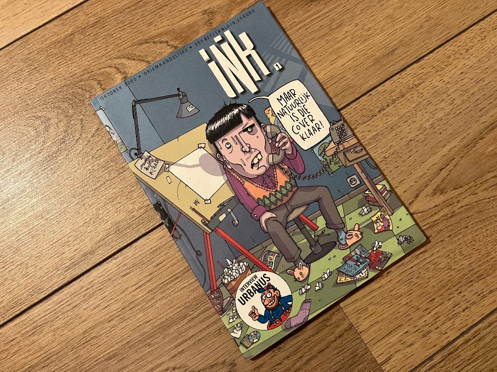 Ink. nr. 1, Eén stripboek, Ophalen of Verzenden, Gelezen