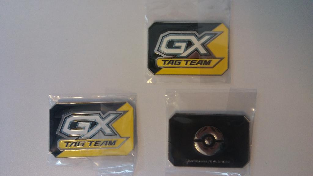 Pokemon GX Tag Team marker metalen plaatje NIEUW, Verzenden, Overige figuren, Zo goed als nieuw, Overige typen