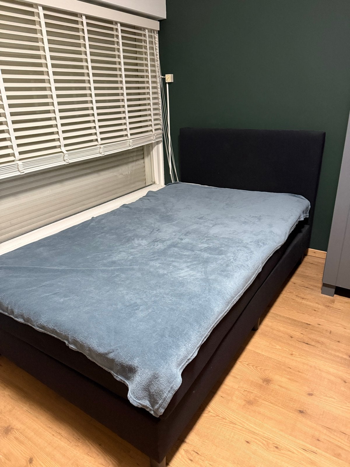 Twijfelaar Boxspring 120x200 cm, Ophalen, Gebruikt, Zwart, Twijfelaar