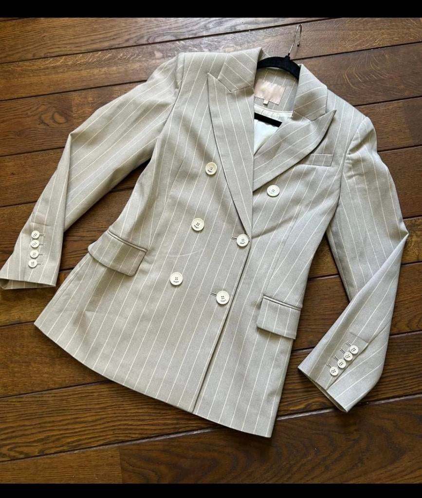 Niewe Watm Grey JoshV, Josh V blazer, colbert XS, Beige, Nieuw, Ophalen of Verzenden, Jasje