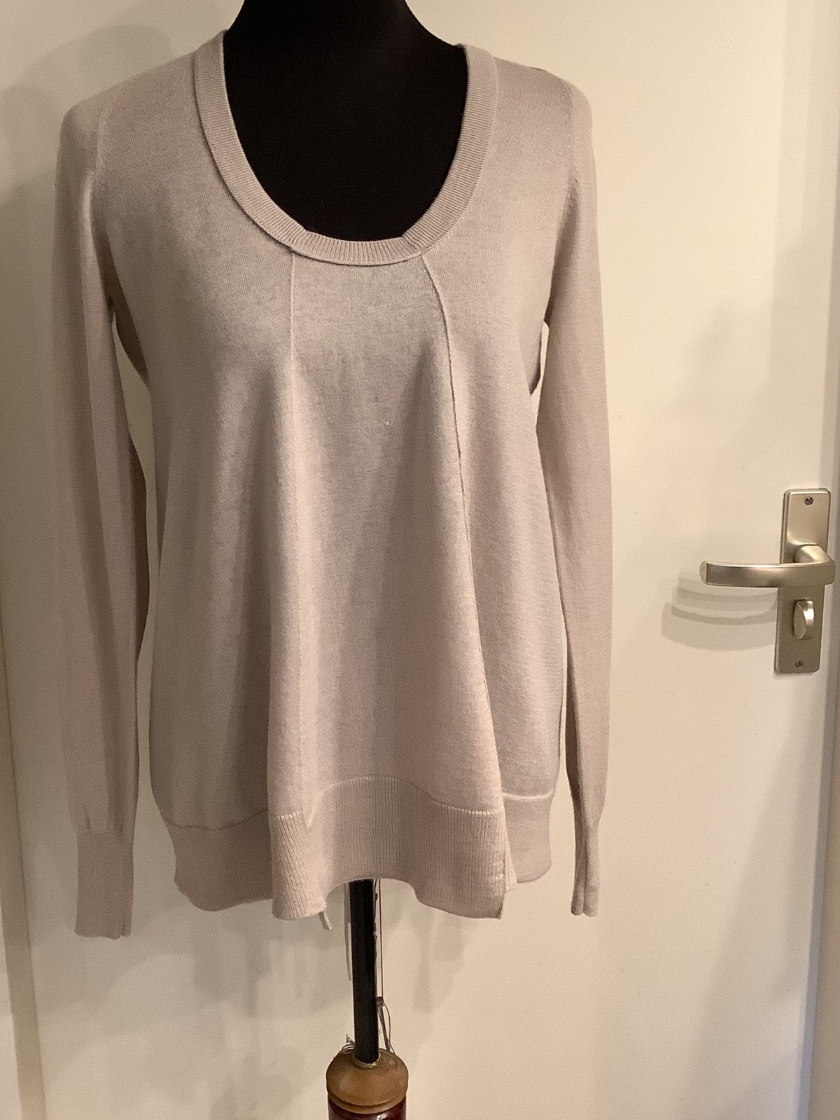 Fijngebreide luxe trui van Marithé + François Girbaud, Ophalen of Verzenden, Gedragen, Beige