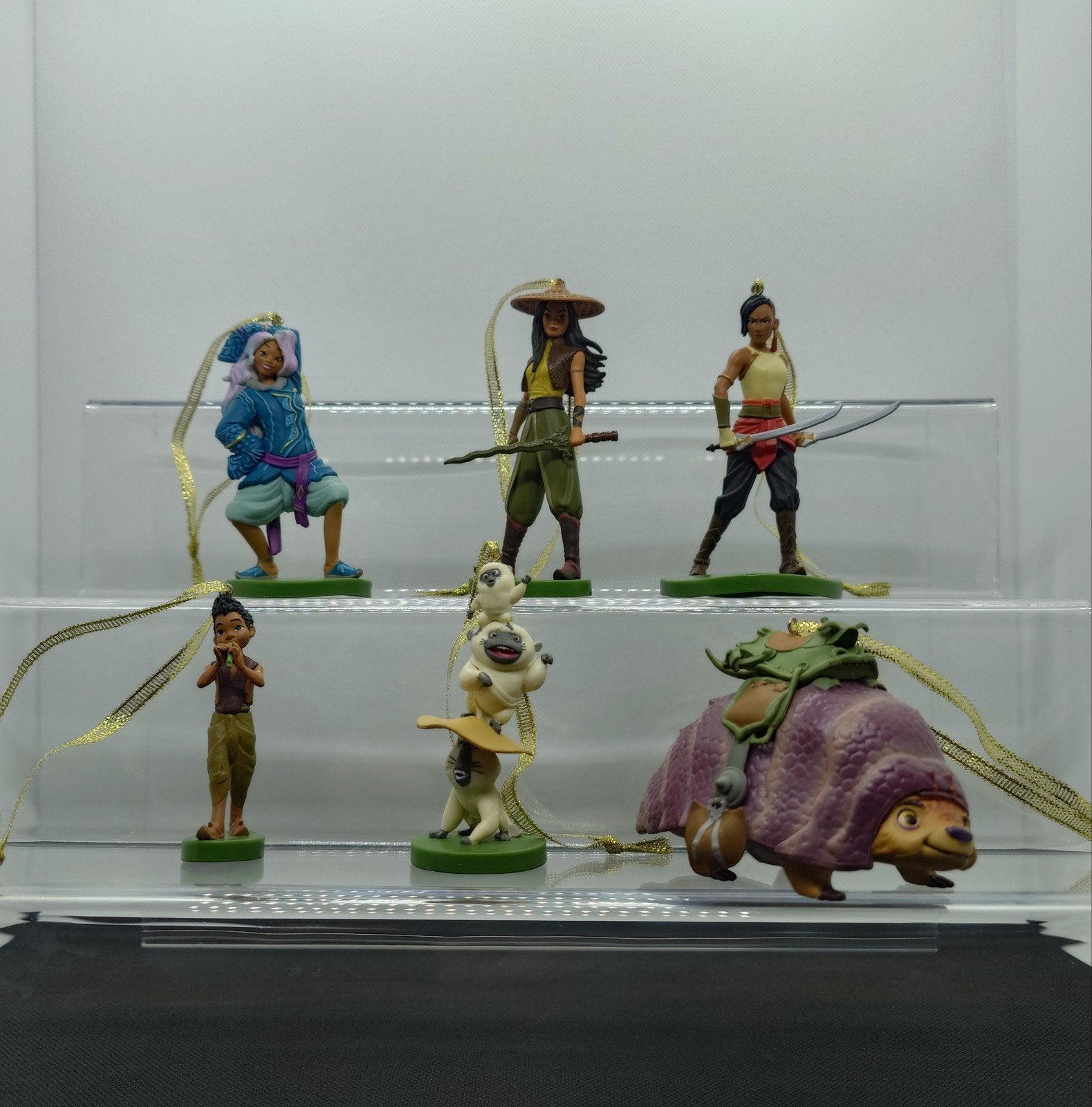 Disney Raya en de laatste draak set kerst ornamenten hangers, Verzamelen, Disney, Ophalen of Verzenden, Nieuw