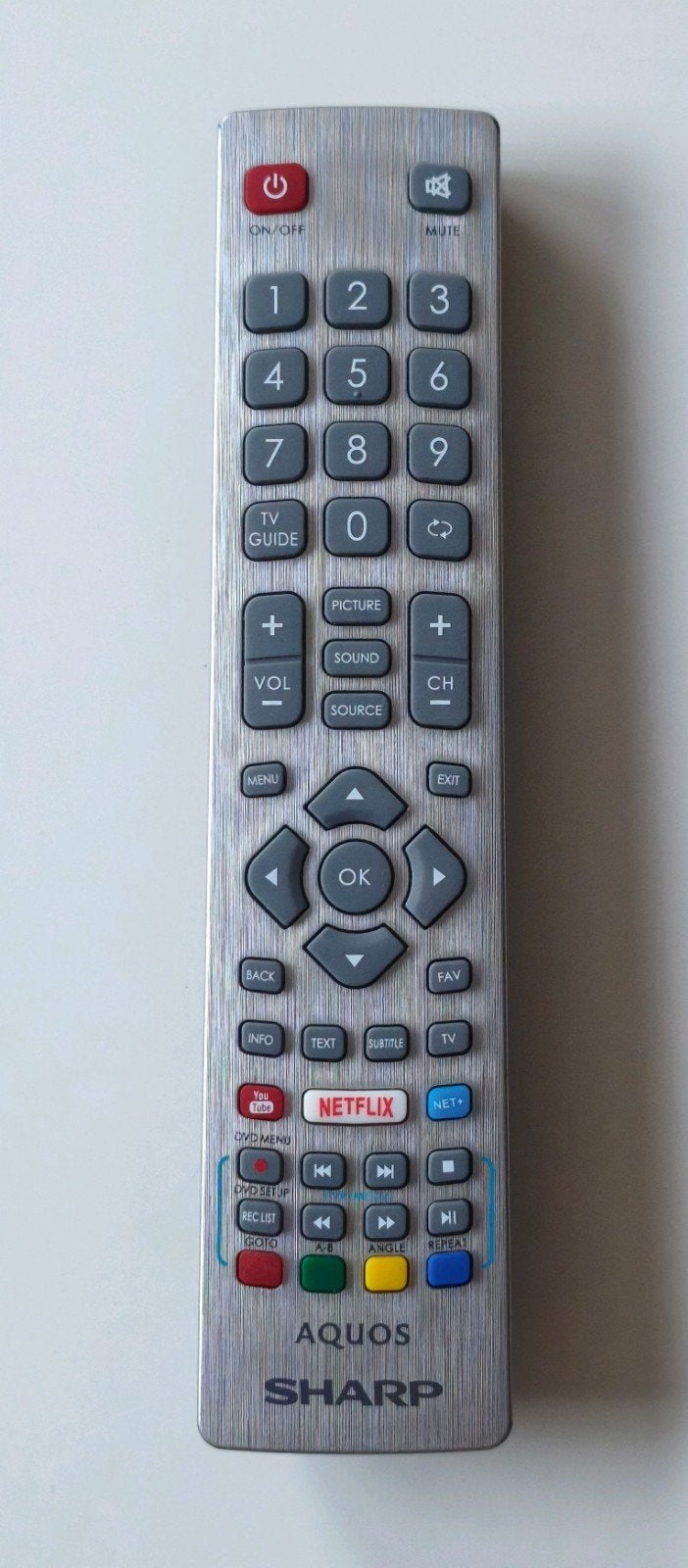 Sharp Aquos TV Afstandsbediening, Ophalen of Verzenden, Gebruikt, Origineel, Tv