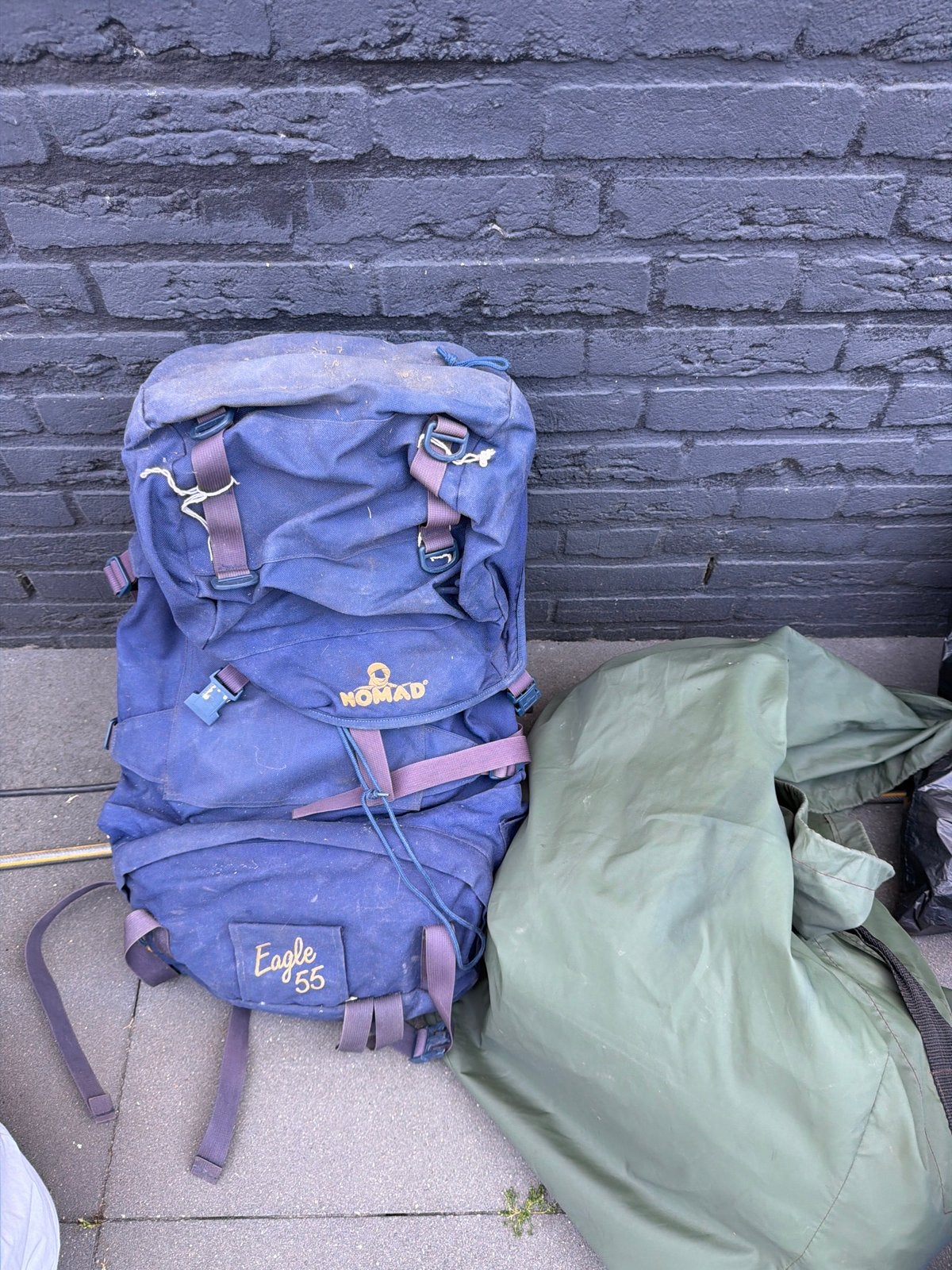 Nomad Eagle 55 Rugzak - Ideaal voor Trekking, Sport en Fitness, Bergsport en Wandelen, Ophalen of Verzenden, Gebruikt