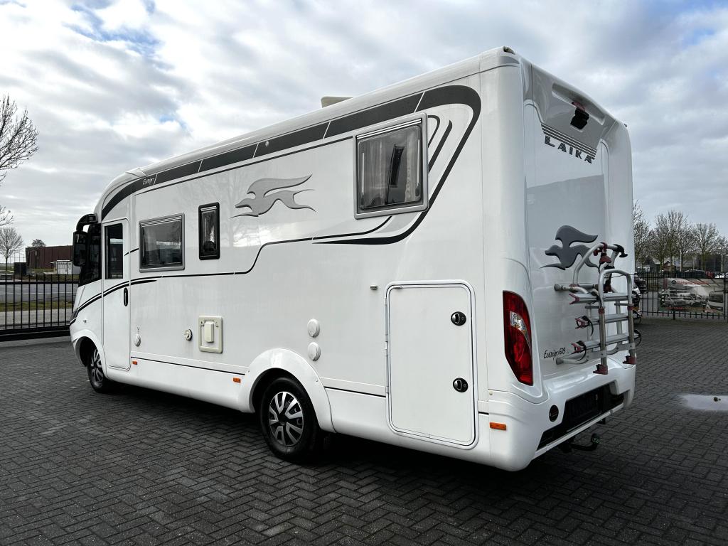 Laika Ecovip 609 Enkele-bedden/Automaat/Hefbed/150pk/uniek, Caravans en Kamperen, Fiat, Bedrijf, Diesel, 6 tot 7 meter
