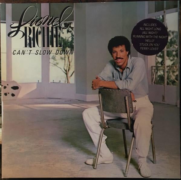 Lionel Richie – Can't Slow Down, Gebruikt, 1980 - 1989, Ophalen of Verzenden, 12 inch