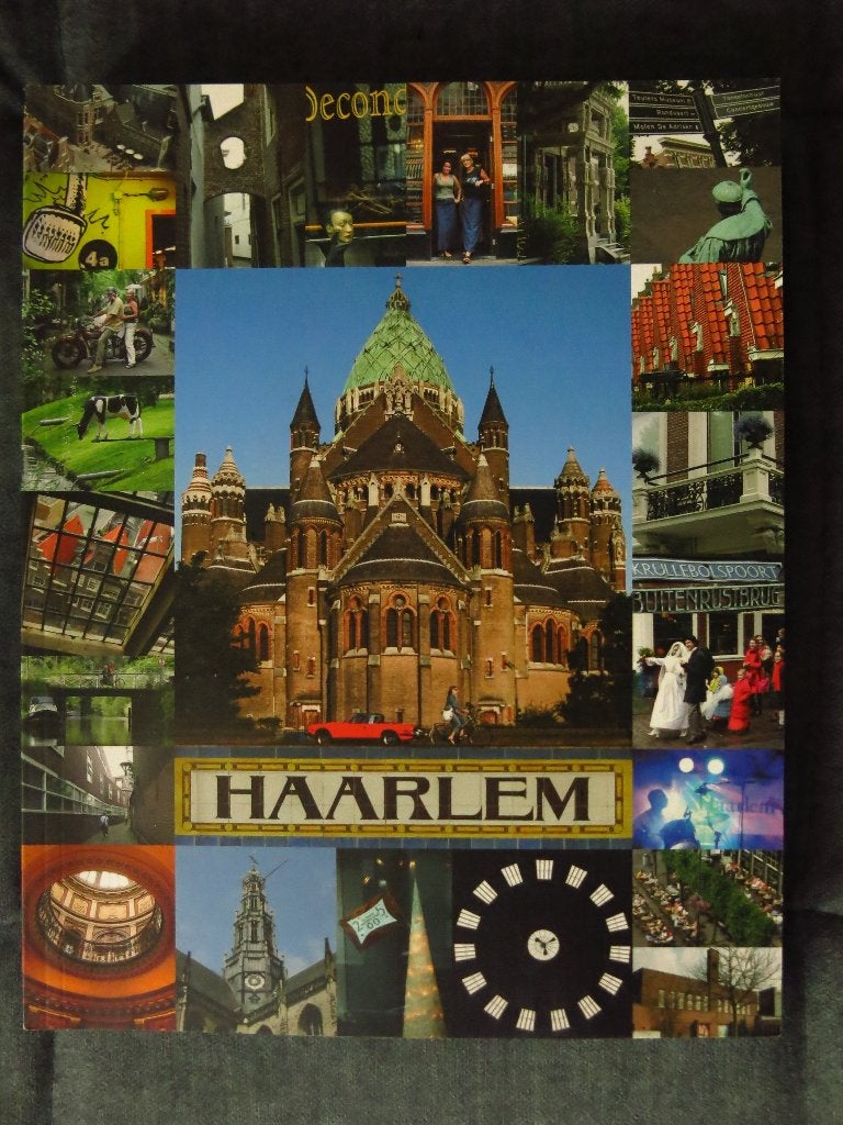 "HAARLEM" (foto-collage boek van Haarlem - 2005), Ophalen of Verzenden, Zo goed als nieuw, Hoefsmit, Plaatjesalbum