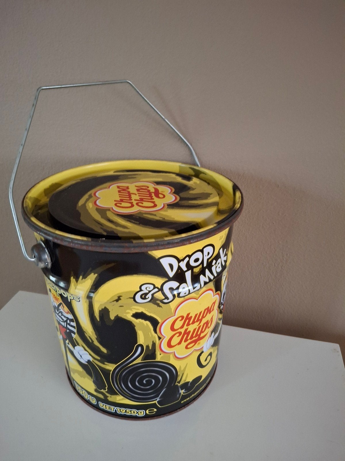 Chupa Chups lolly blik - Drop & Salmiak, Ophalen of Verzenden, Gebruikt, Overige, Overige merken