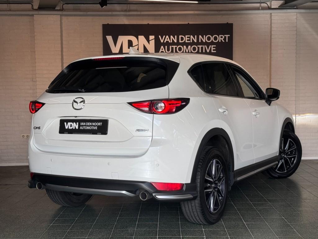 Mazda CX-5 2.5 SkyActiv-G 194 Luxury Pano 360 Camera Stoelve, 1487 kg, Huisgarantie, 4 cilinders, Wit