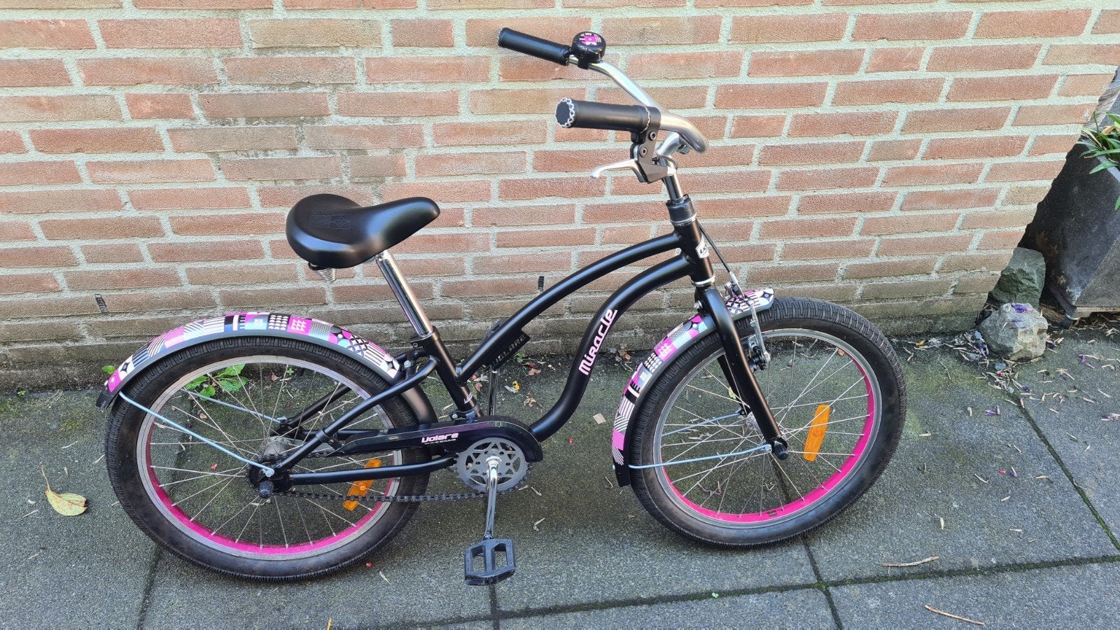 Volare Miracle Cruiser Kinderfiets - Meisjes - 20 inch, Ophalen, Terugtraprem, Gebruikt, Staal