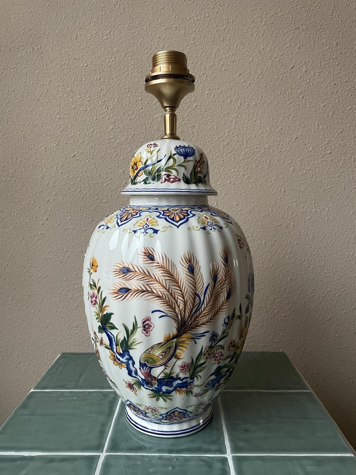 Vaaslamp, Ophalen