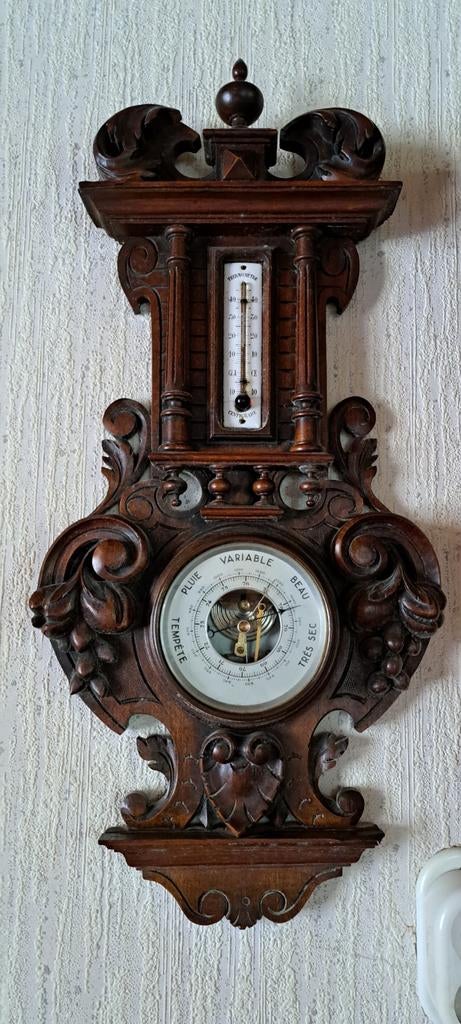 Weerstation, barometer
67 cm x 32 cm, Audio, Tv en Foto, Weerstations en Barometers, Ophalen of Verzenden