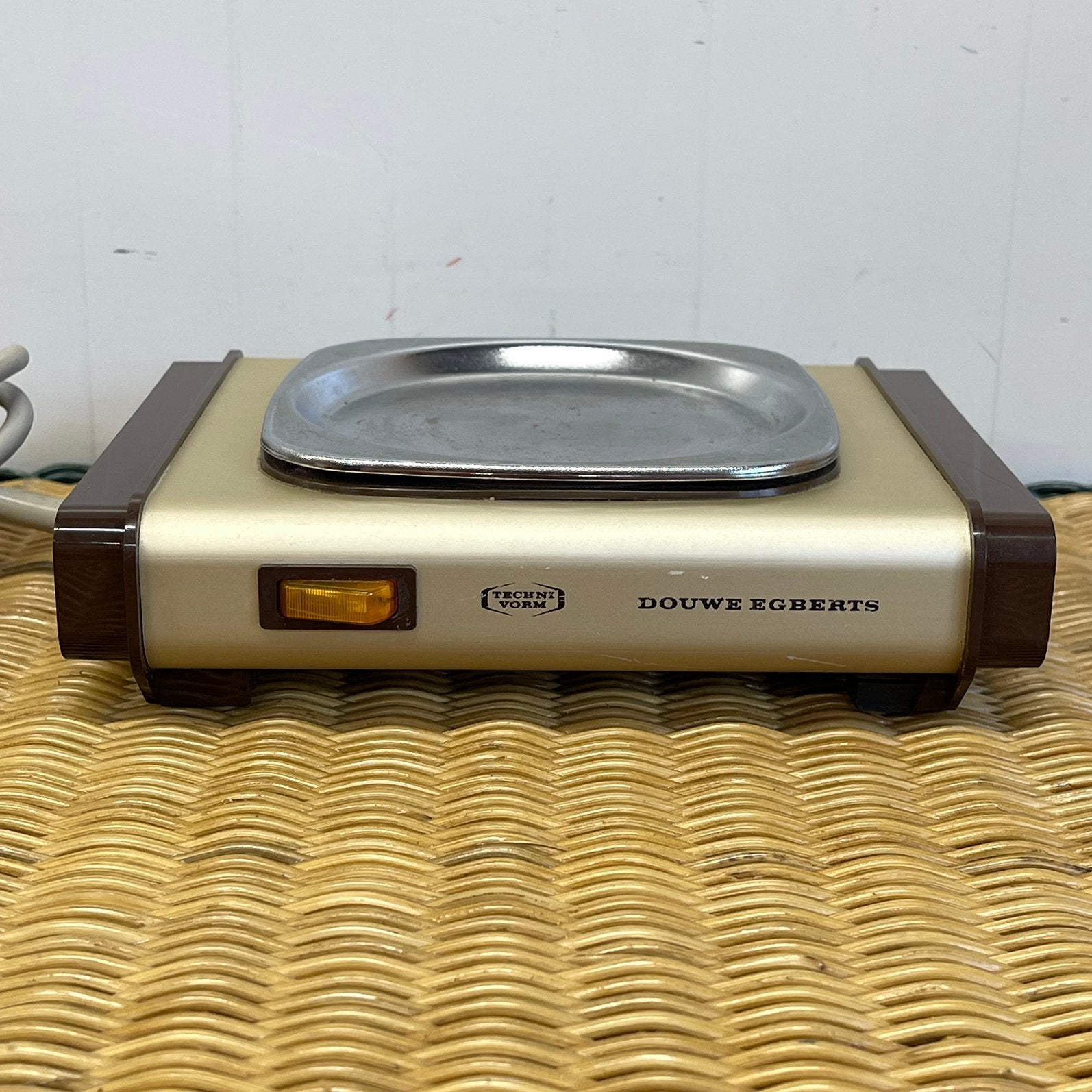 Vintage Douwe Egberts DE warmhoudplaatje Technivorm, Witgoed en Apparatuur, Koffiezetapparaten, Ophalen of Verzenden, Gebruikt