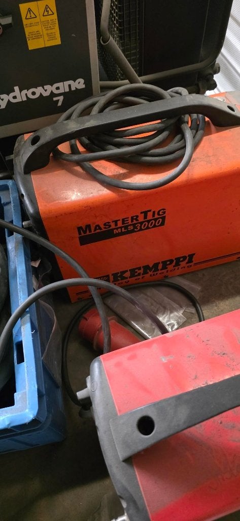 Partij 3x Kemppi MasterTig (2x MLS 2500 / 1x MLS 3000), Doe-het-zelf en Verbouw, Gereedschap | Lasapparaten, Ophalen, Gebruikt