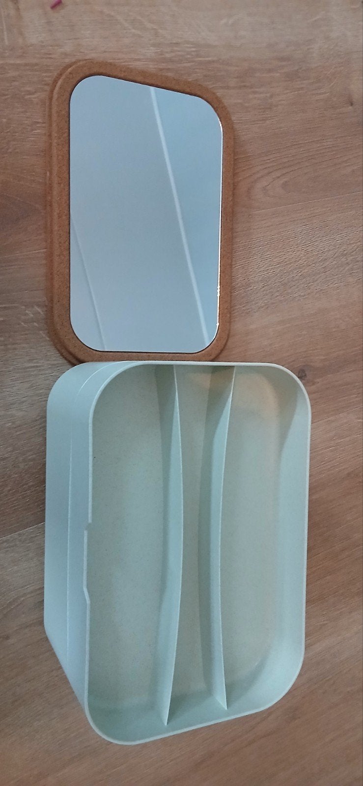 make-up doos, Ophalen of Verzenden, Zo goed als nieuw, Wit, Hardcase