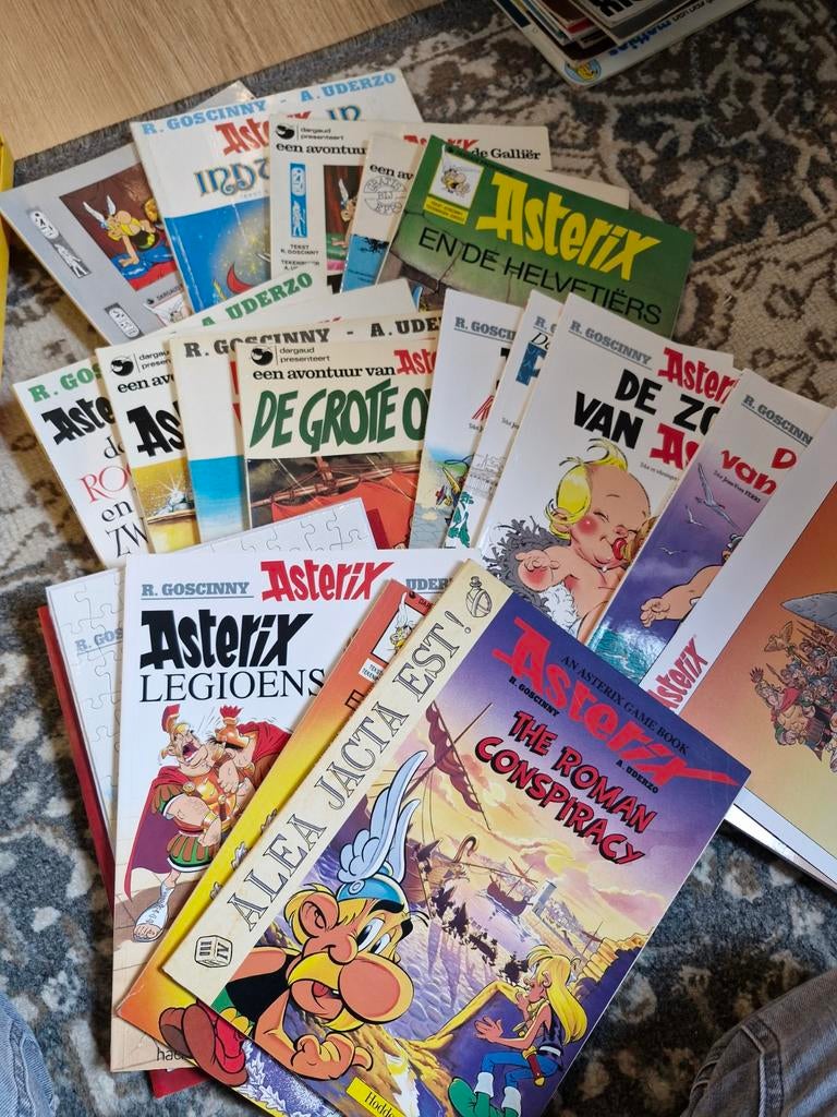 Grote collectie Asterix en Obelix stripboeken, Boeken, Meerdere stripboeken, Ophalen of Verzenden, Gelezen, René Goscinny, Albert Uderzo