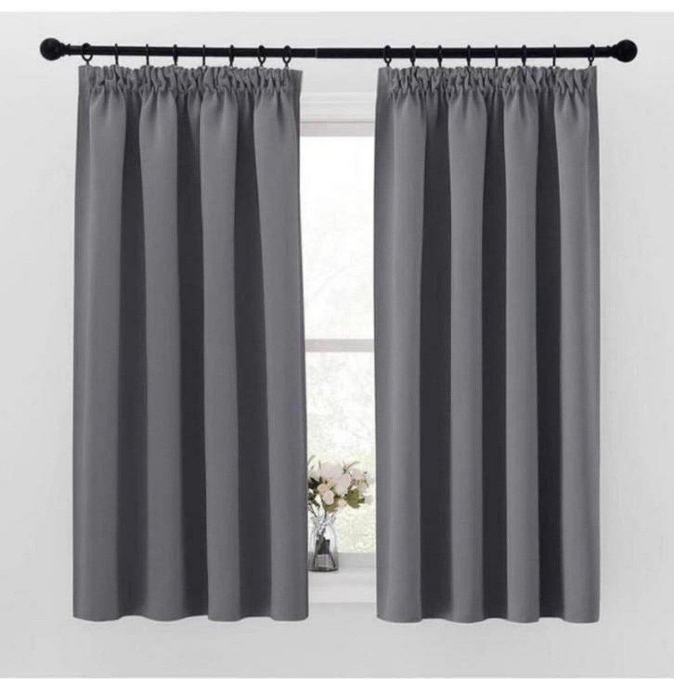 Effen verduisterende gordijnen, warmte-isolerend 140x145 set, Huis en Inrichting, Isolerend, P, P, P