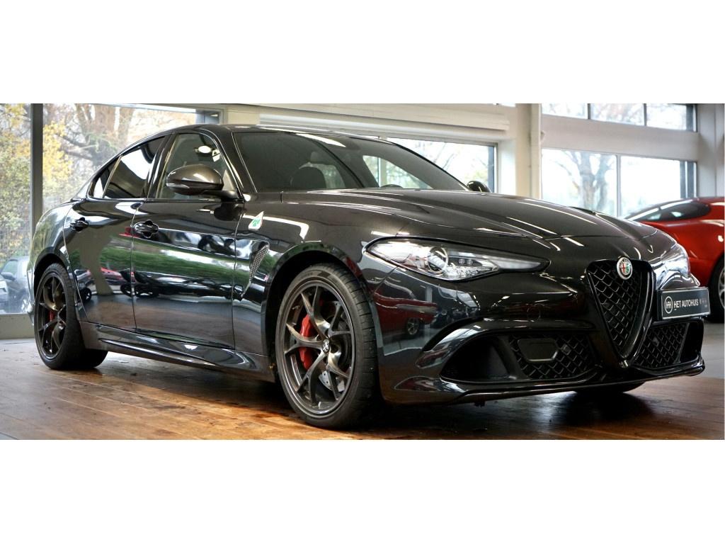 Alfa Romeo Giulia 2.9 V6 Quadrifoglio | 12 maanden garantie, Auto's, Alfa Romeo, 12 maanden, Achterwielaandrijving, Gebruikt, 1595 kg