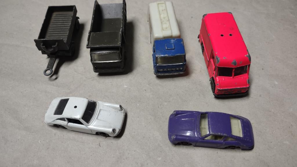 Efsi modelauto's made in Holland 6 stuks  uit 1970-1980, Ophalen of Verzenden, Gebruikt, Auto
