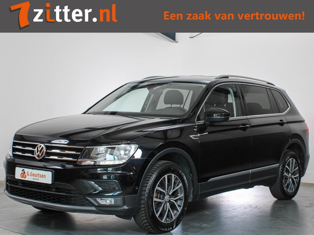 Volkswagen Tiguan Allspace 1.5 TSI Comfortline Business 7-Pe, Stof, 150 pk, 7 stoelen, Zwart