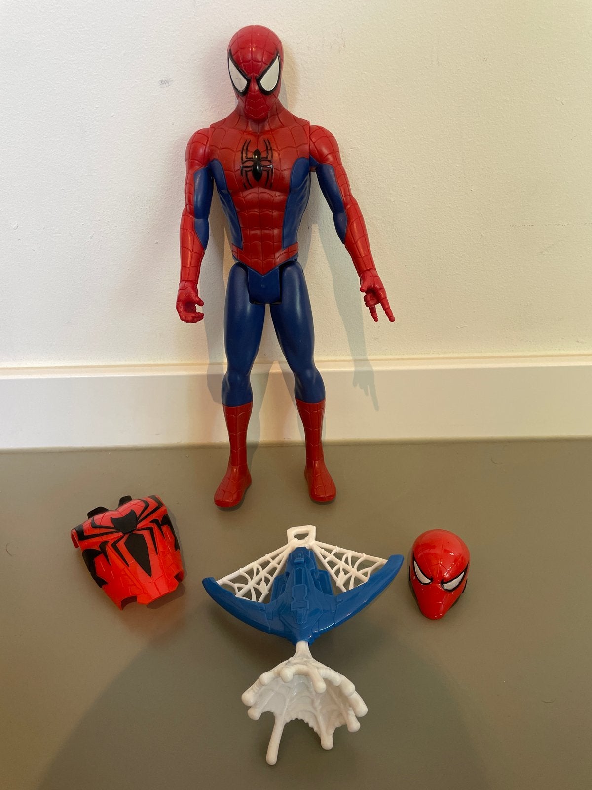 Spider-Man actiefiguur met accessoires, Ophalen of Verzenden, Zo goed als nieuw