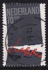 514 - Nederland nvph 1294 gestempeld , Martin Luther, Postzegels en Munten, Postzegels | Nederland, Verzenden, Na 1940, Gestempeld