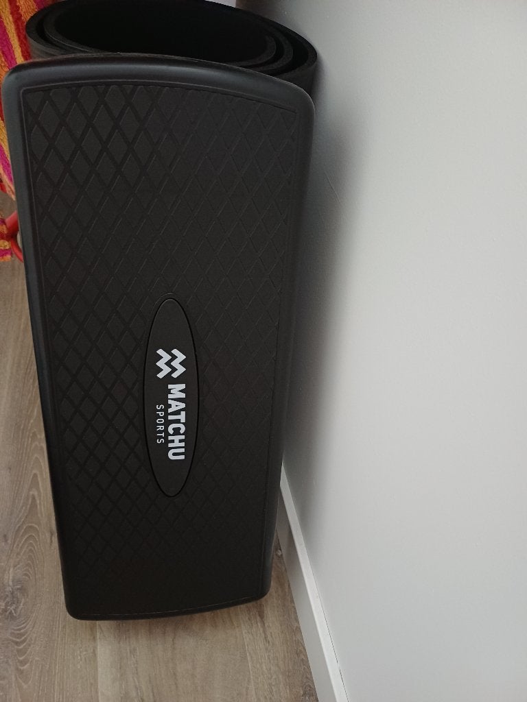 Step fitness te koop - zwart - nieuwstaat, Ophalen, Zo goed als nieuw, Stepbank