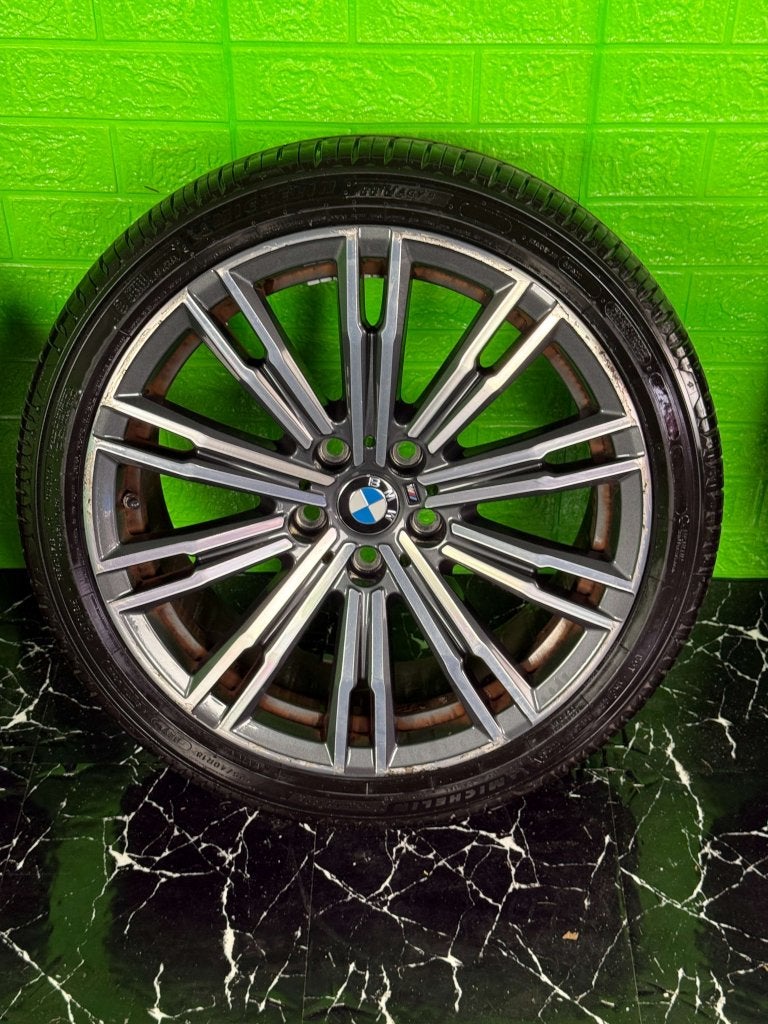 Originele BMW 3 4-Serie velgen 18" 5x112 Style 790M 7mm, Niet ingevuld, 18 inch, Gebruikt, 255 mm