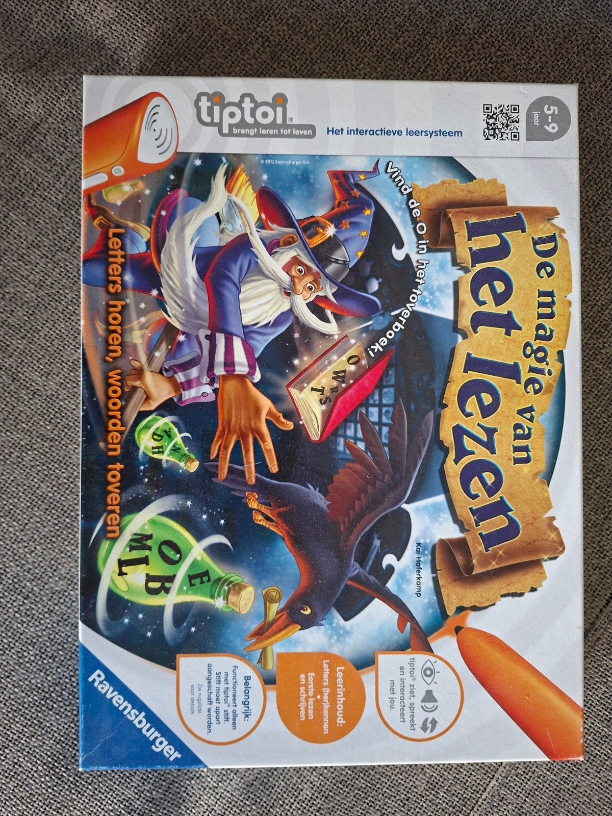 Tiptoi De Magie van het Lezen (zonder Tiptoi pen), Ophalen of Verzenden, Gebruikt, Taal en Lezen
