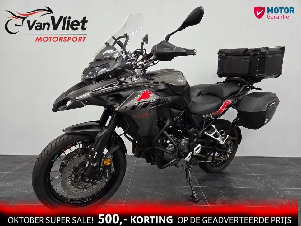 Erg Mooie Benelli TRK 502 X bj 2019 Ook Voor A2 35KW, 2 cilinders, 499 cc, Bedrijf, Onbekend