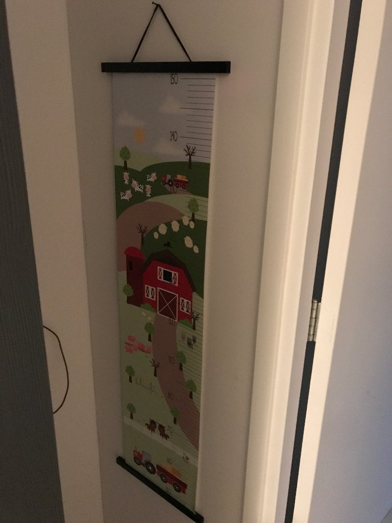 Poster en groeimeter, Ophalen of Verzenden