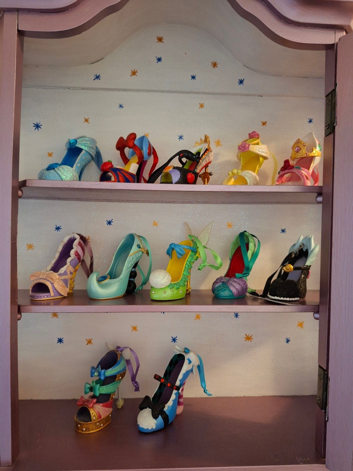disney ornamenten schoenen, Ophalen, Assepoester of Belle, Zo goed als nieuw, Beeldje of Figuurtje