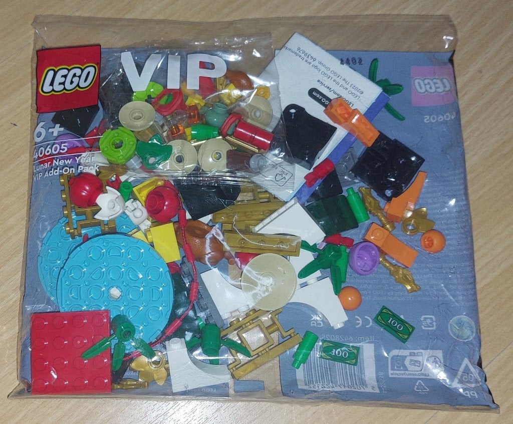 polybag: 40605 Chinees Nieuwjaar VIP - NIEUW, Lego, Nieuw, Ophalen of Verzenden, Compleet