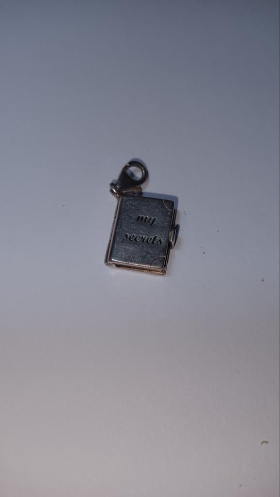 Bedel 'My Secret' voor armband of ketting, Overige merken, Overige materialen, Gebruikt, Ophalen of Verzenden