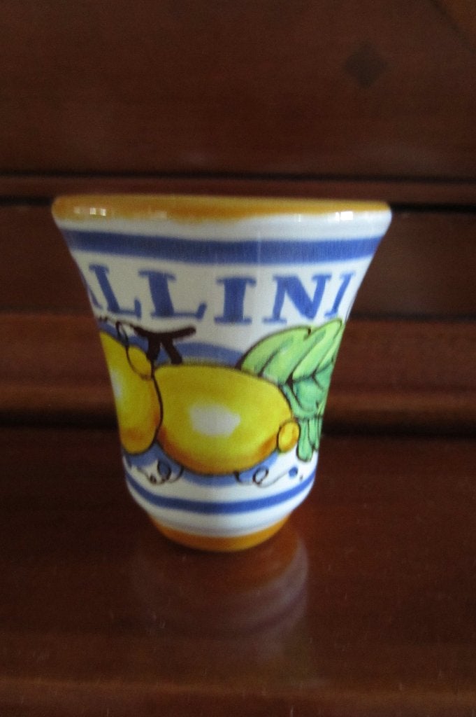 Limoncello borrelglas, Ophalen of Verzenden, Nieuw, Borrel- of Shotglas