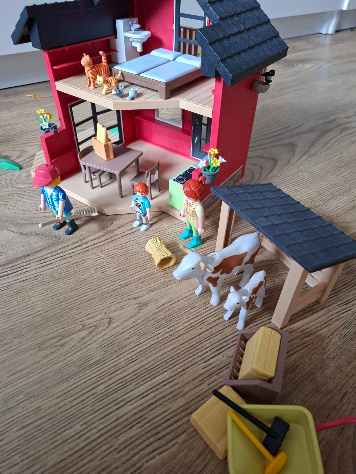 playmobile boerderij compleet, Ophalen, Zo goed als nieuw