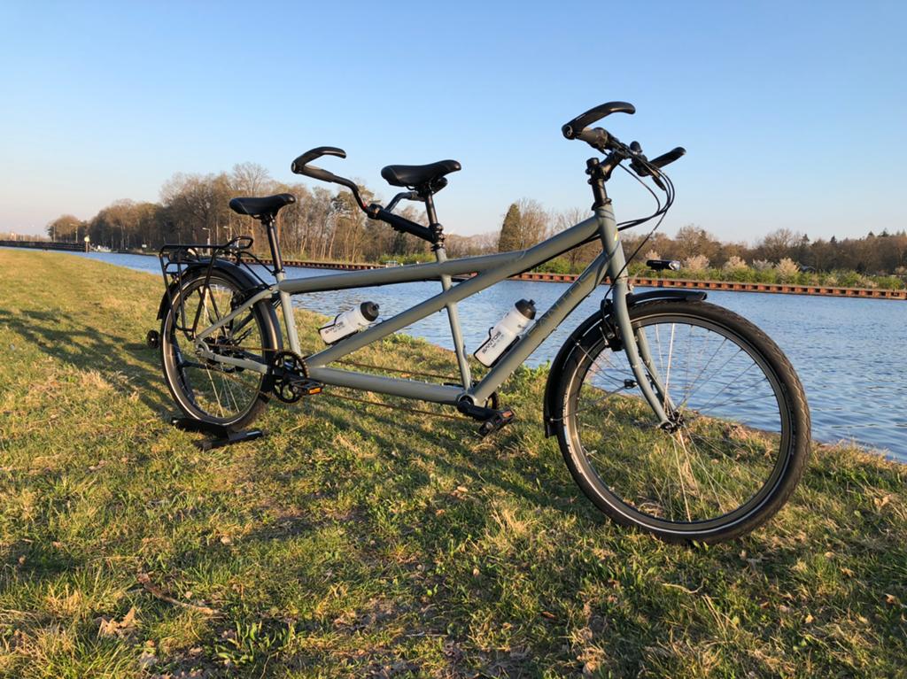 Santos Double Travel 2 tandem maat S M Rohloff Magura HS 33, Fietsen en Brommers, Fietsen | Tandems, 10 tot 15 versnellingen, Velgrem