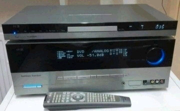 Harman kardon set avr-137 receiver + dvd-27 cd dvd speler, Ophalen of Verzenden, Overige merken