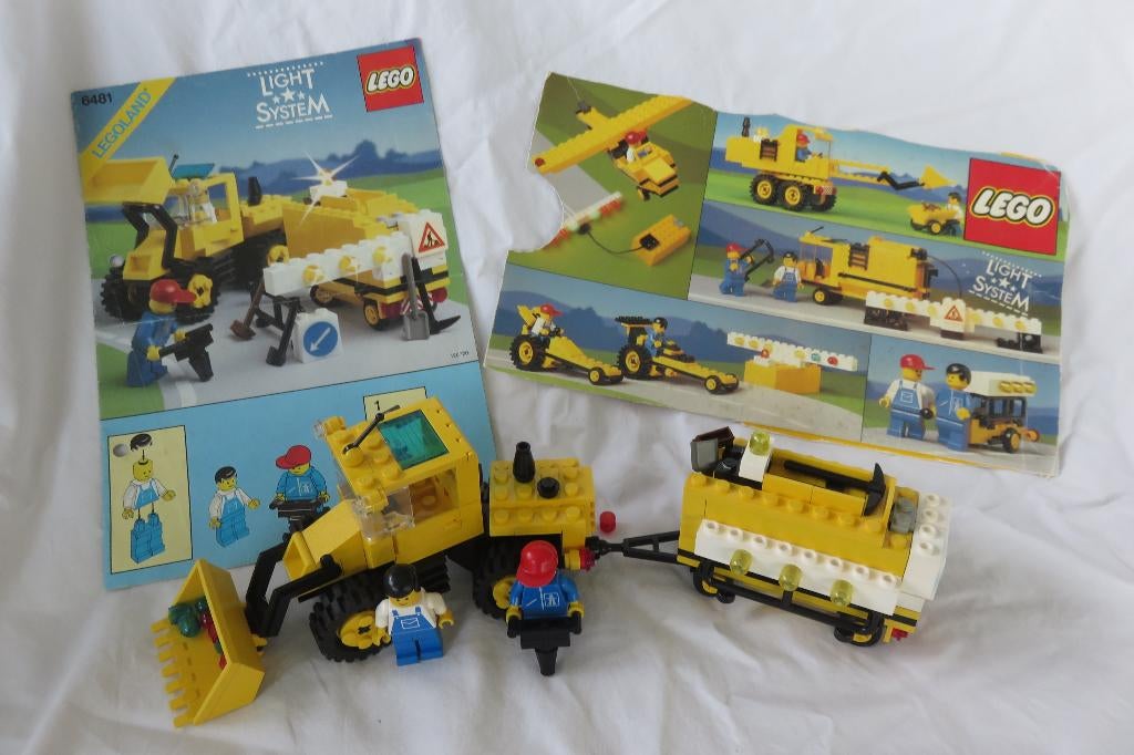 Lego classic town, set 6481 construction crew light&sound, Compleet, Lego, Ophalen of Verzenden, Complete set